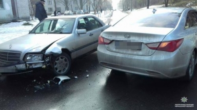 Хюндай та Мерседес не розминулись у Черкасах