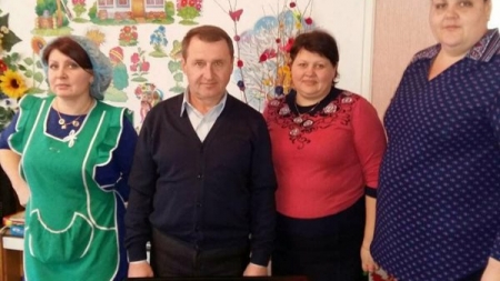 На Черкащині «батьківщинівці» допомагають дитячому садочку