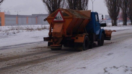 У випадку сильного снігопаду у Черкасах можливі проблеми з посипкою доріг