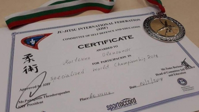 Поліцейський виборов “срібло” на Чемпіонаті світу з джиу-джитсу