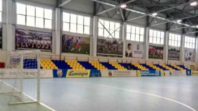 Нові трибуни з’явилися у спортзалі Білозірської академії футболу