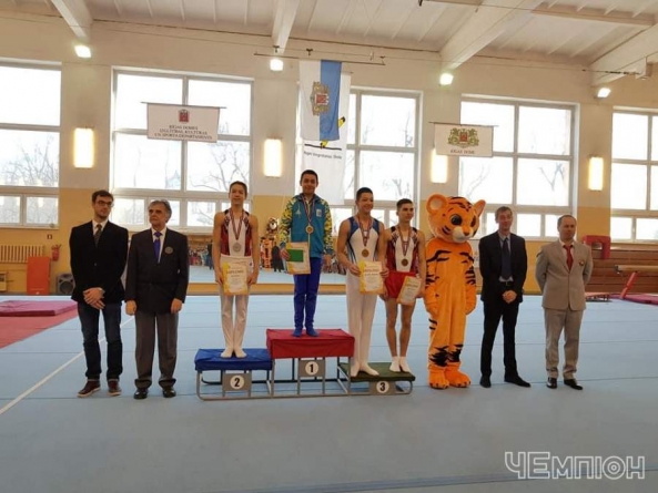 Нагороди із Латвії привезли черкаські гімнасти