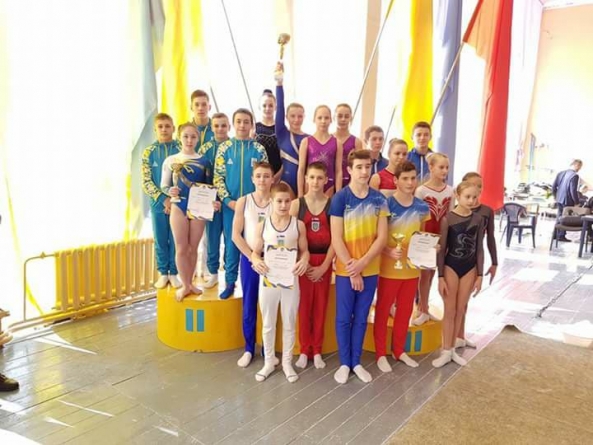 Нагороди на всеукраїнських змаганнях здобули гімнасти Черкащини