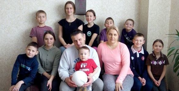 13 дітей виховує черкаська родина