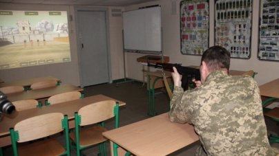 Віртуальний тир обладнали в кабінеті черкаської гімназії