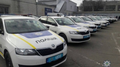 Нові службові автівки отримали черкаські поліцейські (Фото)