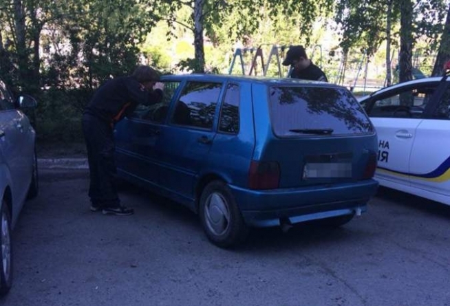 Черкаські патрульні виявили автомобіль, який викрали з-під будинку власника (Фото)
