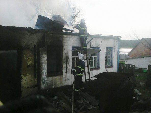 У пожежі на Городищині постраждали четверо осіб