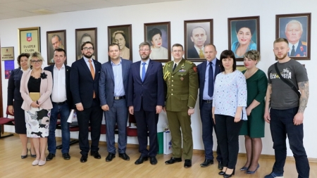 Посол Литовської республіки в Україні зустрівся з керівництвом міста
