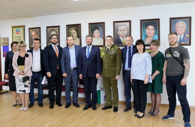 Посол Литовської республіки в Україні зустрівся з керівництвом міста