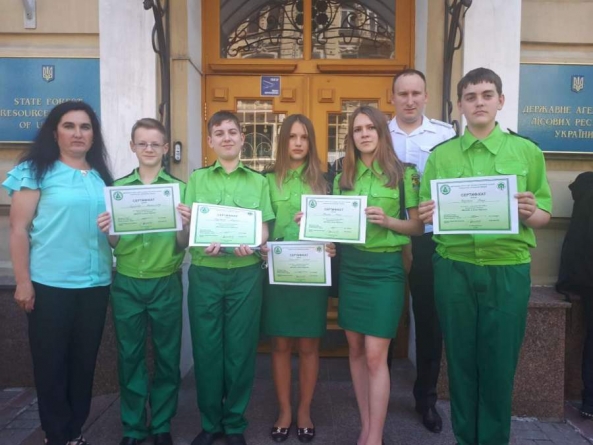 Юні лісівники з Чигиринщини отримали приз глядацьких симпатій на національному відборі Міжнародного конкурсу «Молодь в лісах Європи»