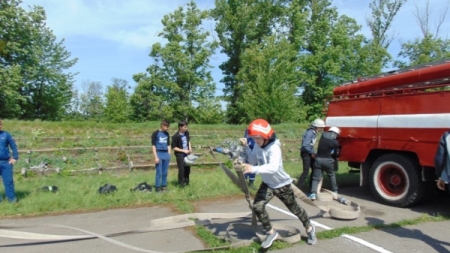 У Звенигородці відбулися змагання з пожежно-прикладного спорту на Кубок Олексія Жирного