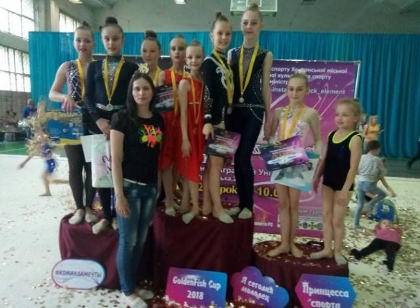 Вісім нагород привезли з Всеукраїнського турніру черкаські гімнастки