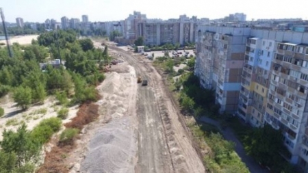 Реконструкцію вулиці Героїв Дніпра продовжують у Черкасах