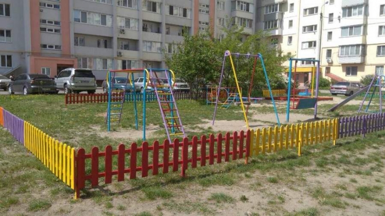Завдяки “батьківщинівцям” відновлено майданчик на вулиці Корольова (Фото)
