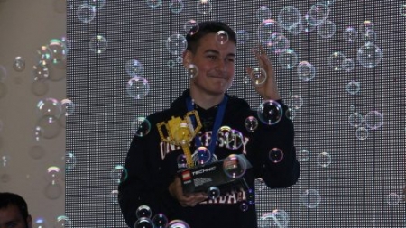 Черкаський гімназист посів третю місце у Всеукраїнській олімпіаді з робототехніки