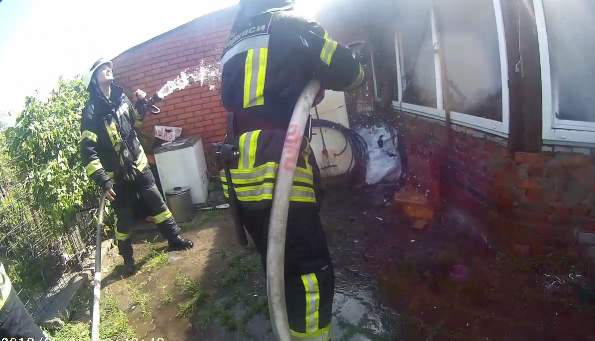 Через несправність електроприладів загорівся будинок в Черкасах