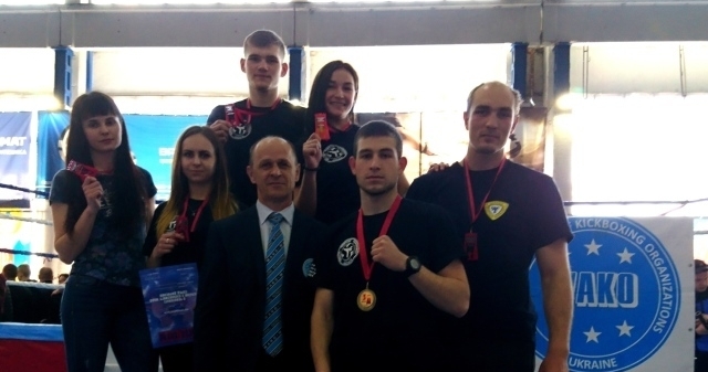 Черкаські кікбоксери вибороли нагороди на чемпіонаті України