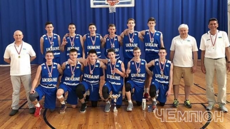 Черкаські баскетболісти здобули перемогу на змаганнях юнацької баскетбольної Євроліги