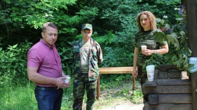 Канівські лісівники облаштували “Мисливський кут” та “Королівську криницю”