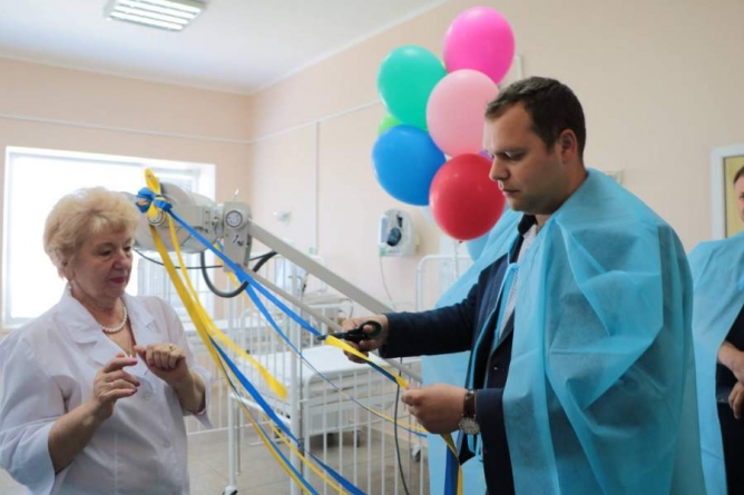 У Черкаській міській дитячій лікарні – нове обладнання (Фото)