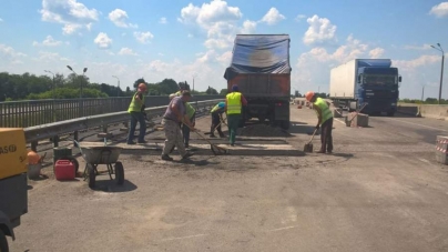 Розпочався ремонт шляхопроводу на трасі Київ-Одеса під Жашковом