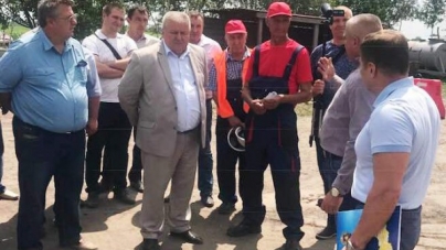 На Драбівщині запустили в роботу новий асфальтний завод
