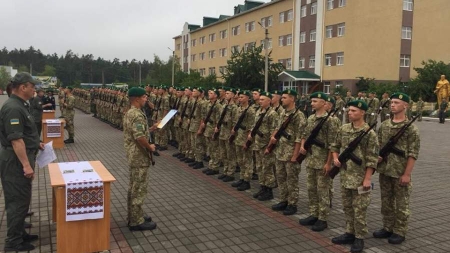 Військову присягу на вірність Українському народові прийняли 130 прикордонників у Черкасах (Фото)