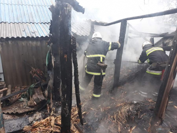 П’ять пожеж за добу: у двох випадках винні діти