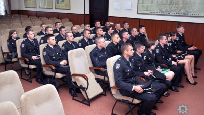 Лави черкаських поліцейських поповнили 34 лейтенанти
