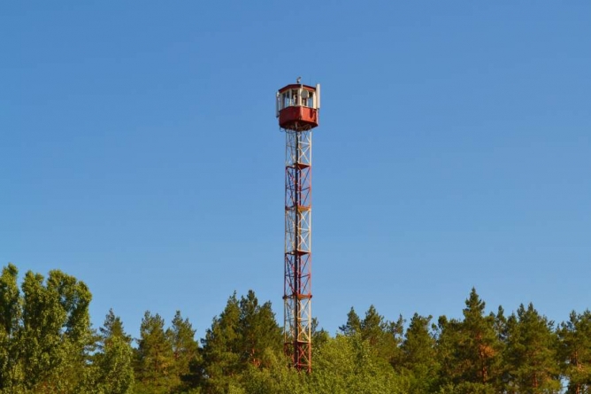 Черкаські ліси від пожеж бережуть 15 телесистем відеоспостереження