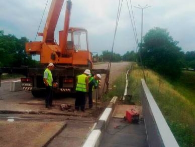 Ремонт шляхопроводу триває на Смілянщині