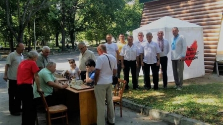 Партійці Кам”янщини відзначили День Незалежності шаховим турніром