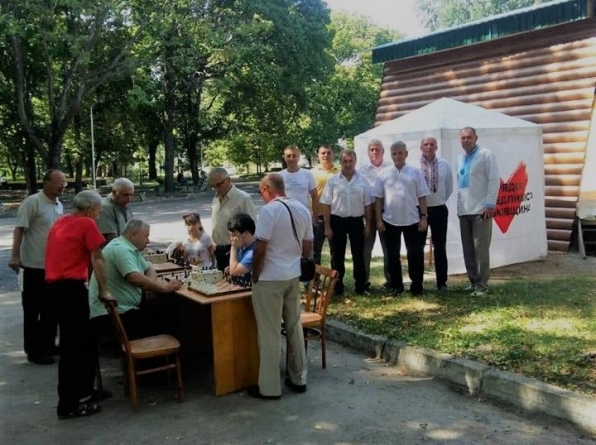 Партійці Кам”янщини відзначили День Незалежності шаховим турніром