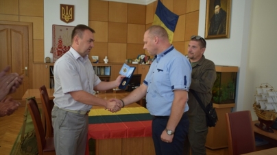 Волонтер-легенда з Литви приїхав до Черкас