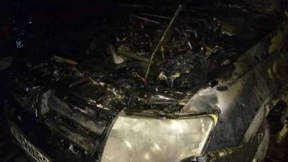 В Черкасах спалили авто депутата міськради (фото)