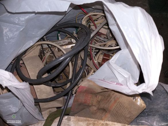 У Черкасах затримали крадія кабелів з багатоповерхівок (фото)