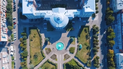 Неймовірне відео Черкас з висоти пташиного польоту показали у мережі (ВІДЕО)