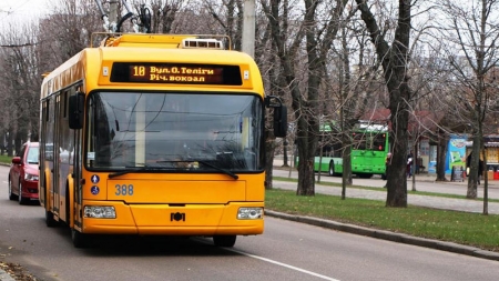 На День міста у Черкасах можна буде безкоштовно проїхатися на тролейбусі