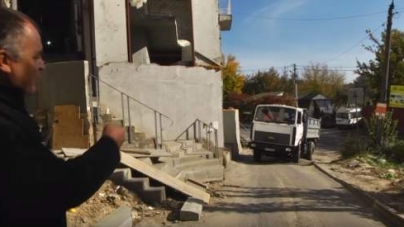 В Умані побудували багатоповерхівку на проїжджій частині