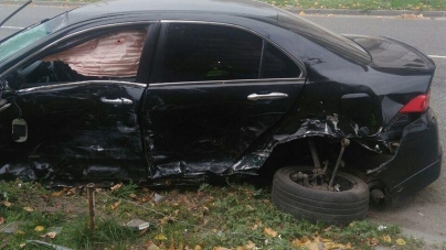 Водій “євробляхи” спричинив потрійну ДТП у Черкасах (фото)