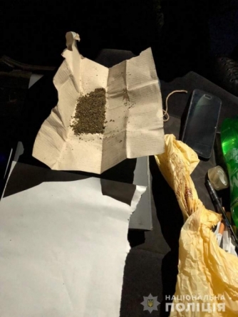 Поліцейські виявили у водія з Чигиринщини наркотики