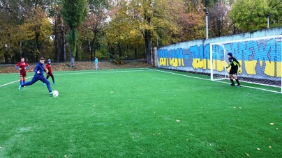 Нове футбольне поле з`явилося на Центральному стадіоні у Черкасах
