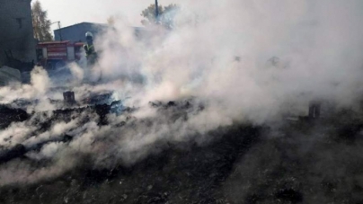 На Черкащині рятувальники ліквідували масштабну пожежу
