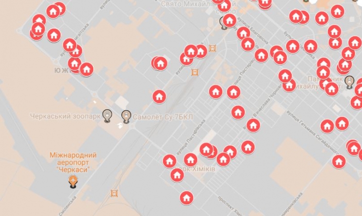 Що і коли купували школи і садочки Черкас, покаже онлайн-карта