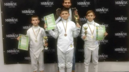 Юні черкаські шаблісти показали клас на Всеукраїнських змаганнях