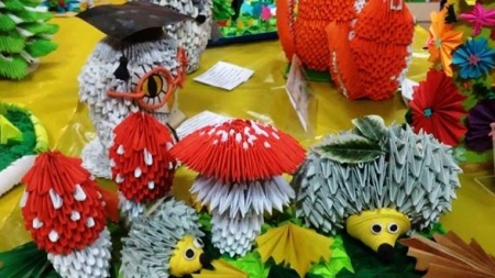 У Черкасах представили виставку «Мистецтво оригамі» (фото)