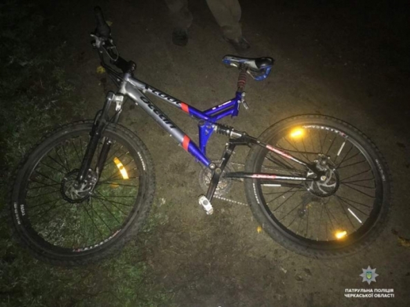 В одному з домоволодінь Черкас грабіжник викрав велосипед