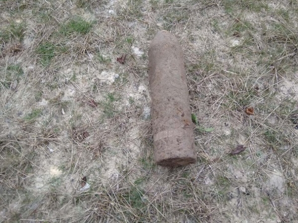 В Черкасах знайшли артилерійський снаряд
