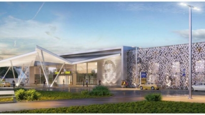 У мережі опублікували проект оновленого терміналу Черкаського аеропорту (фото)